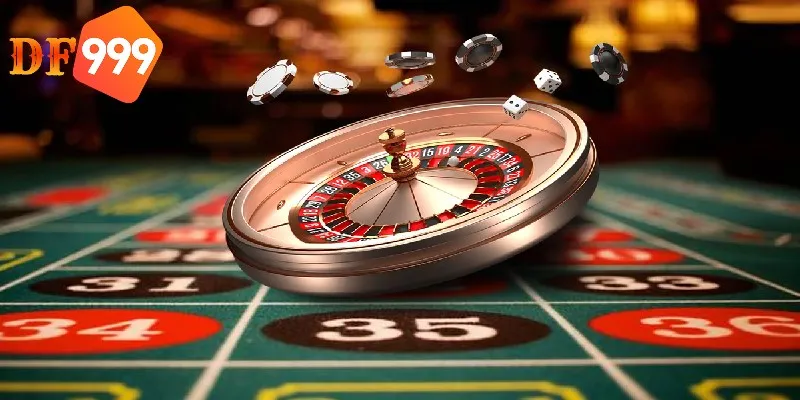 Vòng quay may mắn với Roulette tại DF999 hấp dẫn